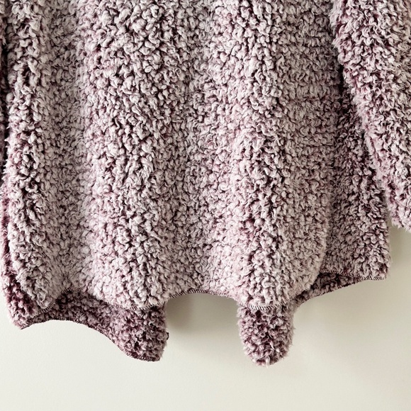 Secret Treasures Plush Sherpa Robe - Lavender - Picture 10 of 16